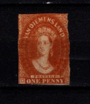 Znamke Tasmanija ( Avstralija ) 1857 Kraljica Viktorija