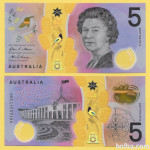 Avstralija, Australia - 5 dolarjev 2016 UNC