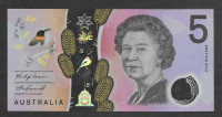 AVSTRALIJA / Australia, polimer 5 dolarjev 2020 UNC QEII
