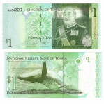 TONGA 1 paanga 2012 UNC