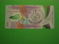 VANUATU 2017 PRILOŽNOSTNI - 500 VATU - PRODAM