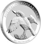 1 kg srebrnik 999/1000 - Perth Mint Australian Kookaburra 2011