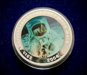 1 oz SREBRNIK AUSTRALIA 1 Dollar Walk on the moon perth mint (otaku)