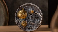 3 oz SREBRNIK 2022 Cook Islands STEAMPUNK NAUTILUS (otaku)