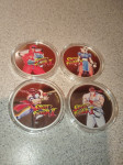 4x1oz kovanec-srebro-Street Fihter II