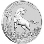 Australija 1 oz srebrnik BRUMBY HORSE 2022 (trezor)