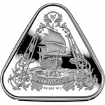 Australija srebrnik 1oz Shipwreck Triangular ZEEWIJK 2021 (trezor)