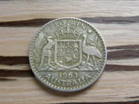 Avstralija 1 florin 1963