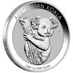 Avstralija 1 oz srebrnik Koala 2020 (trezor)