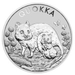 Avstralija 1 oz srebrnik  QUOKKA 2021 (trezor)