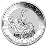 Avstralija 1 oz srebrnik Silver Swan 2020 (trezor)