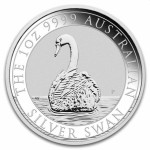Avstralija 1 oz srebrnik Silver Swan 2023 (trezor)