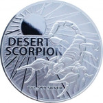 Avstralija 2022 1oz  RAM Moste Dangerous DESERT SCORPION (trezor)