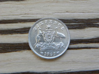 Avstralija 6 pence 1962