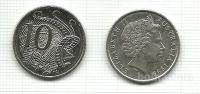 Avstralija, kovanec 10 c