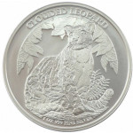 Cambodia 1 oz srebrnik WILD LIVE 2023 CLOUDED LEOPARD 2023 (trezor)