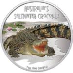 Deadly & Dangerous - Saltwatter Crocodile 1oz 2009 PROOF