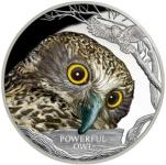 Endangered & Extinct - Powerful Owl 1oz 2018 PROOF