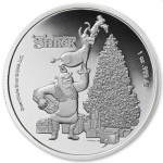 Fiji 1 oz srebrnik SHREK 2021 CHRISTMAS $0.50 (trezor)