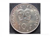LaZooRo: Francoska Polinezija 10 Francs 2002 XF/UNC