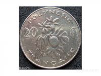 LaZooRo: Francoska Polinezija 20 Francs 2003 XF