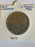Nova Kaledonija 5 Francs 1952