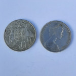 KOVANEC 50 CENTOV (AVSTRALIJA) SREBRNIK