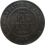 LaZooRo: Avstralija 1 Penny 1915 XF