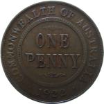 LaZooRo: Avstralija 1 Penny 1922 VF/XF