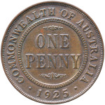 LaZooRo: Avstralija 1 Penny 1925 XF