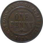 LaZooRo: Avstralija 1 Penny 1935 XF
