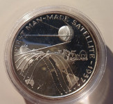 MARŠALOVI OTOKI srebrnik za 50$ 1989 , "Prvi satelit"