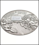 NANO SISTINE CHAPEL Ceilings of Heaven Silver Coin 5$ Cook Islands 201