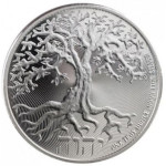 Niue 1 oz srebernik Tree of life 2021 (trezor)