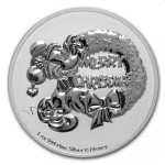 Niue 1 oz srebrnik Disney Silver Mickey Mouse Christmas 2021 (trezor)