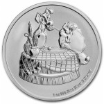 Niue 1 oz srebrnik DISNEY The LADY and The Tramp 2022 (trezor)