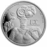 Niue 1 oz srebrnik E.T. 2022 $2 BU 40th Anniversary (trezor)