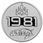 Niue 1 oz srebrnik GALAGA 2021 $2 40th Anniversary (trezor)