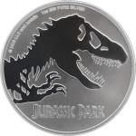 Niue 1 oz srebrnik JURASSIC PARK 2020 (trezor)