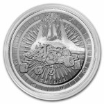 Niue 1 oz srebrnik Mars Landing Preserverance Rover 2021 (trezor)