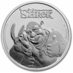 Niue 1 oz srebrnik SHREK 2021 $2 Anniversary (trezor)