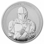 Niue 1 oz srebrnik STAR WARS Mandalorian 2021 (trezor)