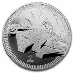 Niue 1 oz srebrnik STAR WARS Millennium Falcon 2021 (trezor)