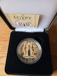 OSIRIS Gilded Egypt Silver Coin 1$ Fiji 2012