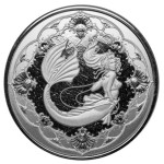 Samoa 1 oz srebrnik PACIFIC MERMAID 2022 (trezor)