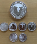 Set srebrnikov Koala