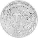 Srebrnik 2020 1oz $2 (NZD) BOBA FETT (trezor)