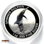 Srebrnik Avstralija 2020 1oz $1 (AUD) Spinner Dolphin  (trezor)