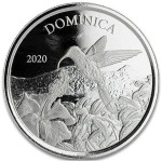 Srebrnik Dominica 2020 1oz Hummingbird  (trezor)