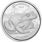 Srebrnik Dominica 2022 1oz MONTAIN CHICKEN TOAD (trezor)
